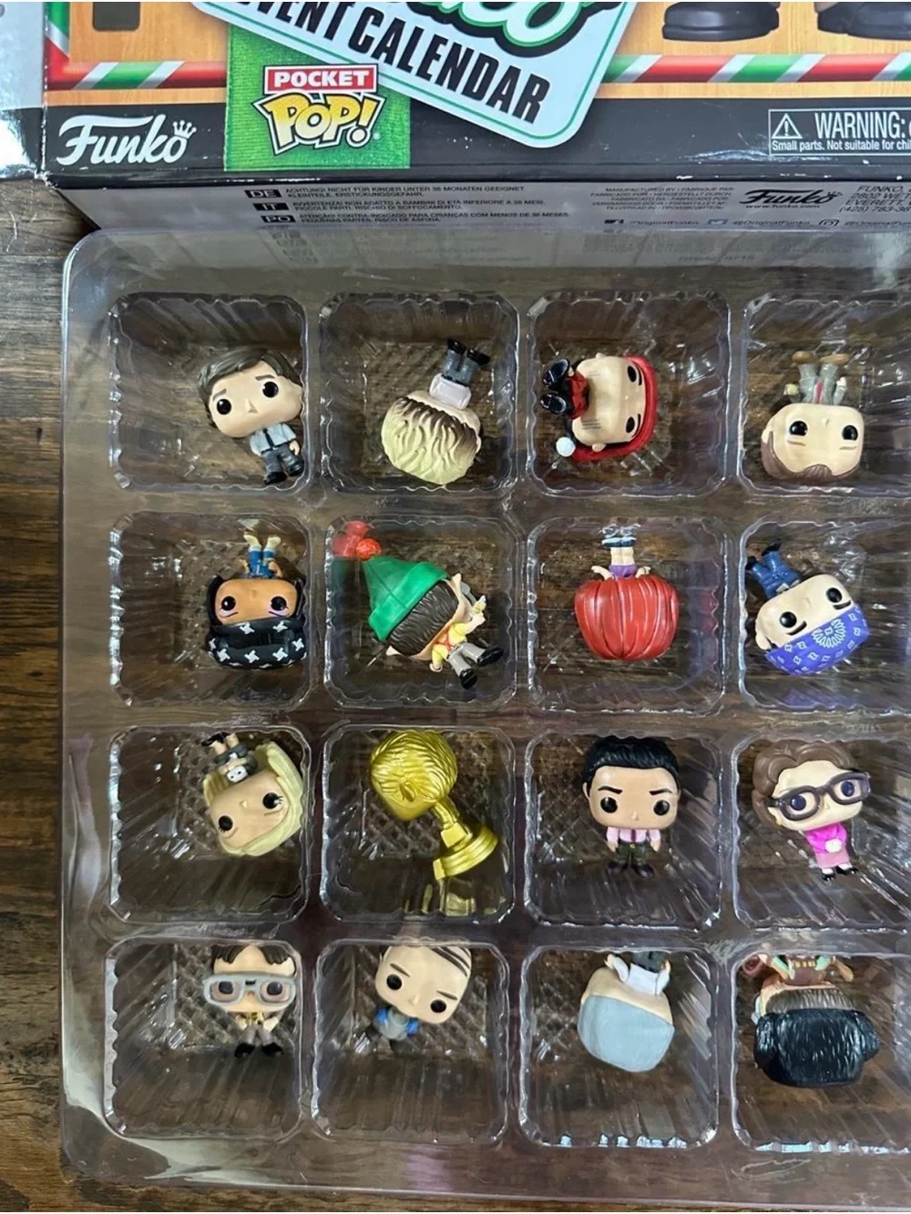 Funko The Office Pocket Pop! 24-Day Advent Calendar Vinyl Figures Christmas